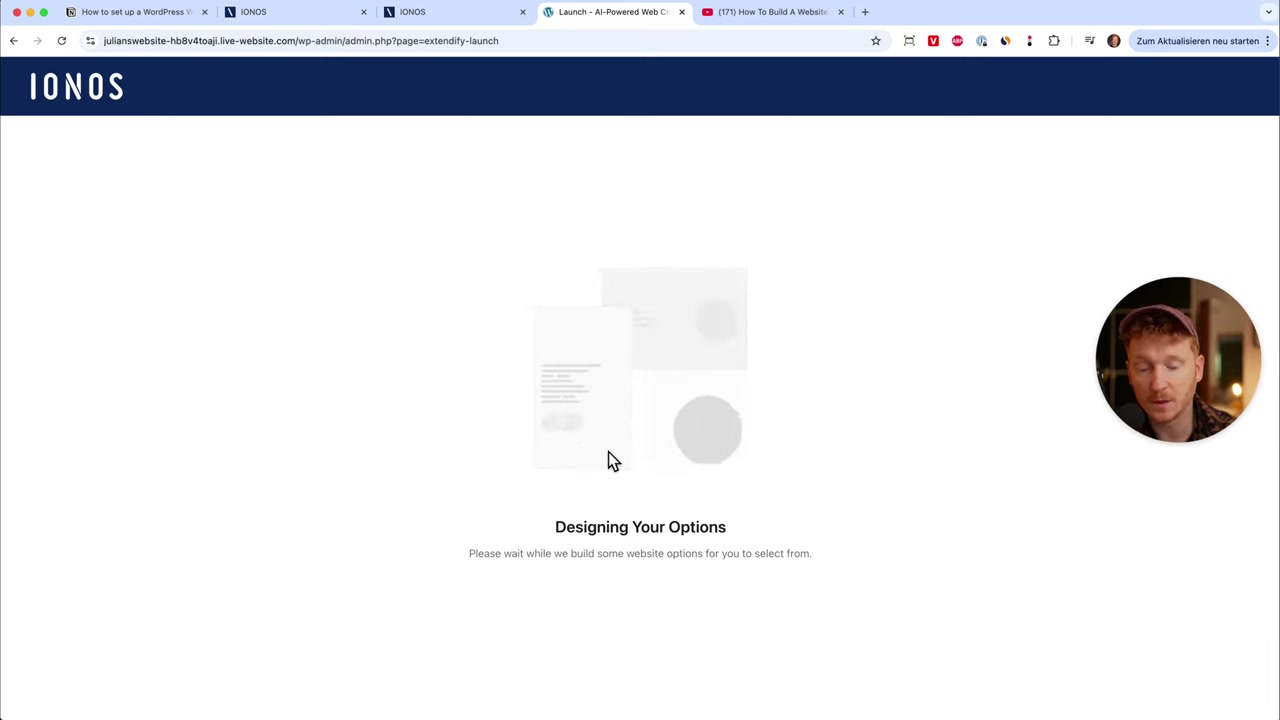 Como Crear un Sitio Web en WordPress con IONOS – Fácil y Rápido con IA