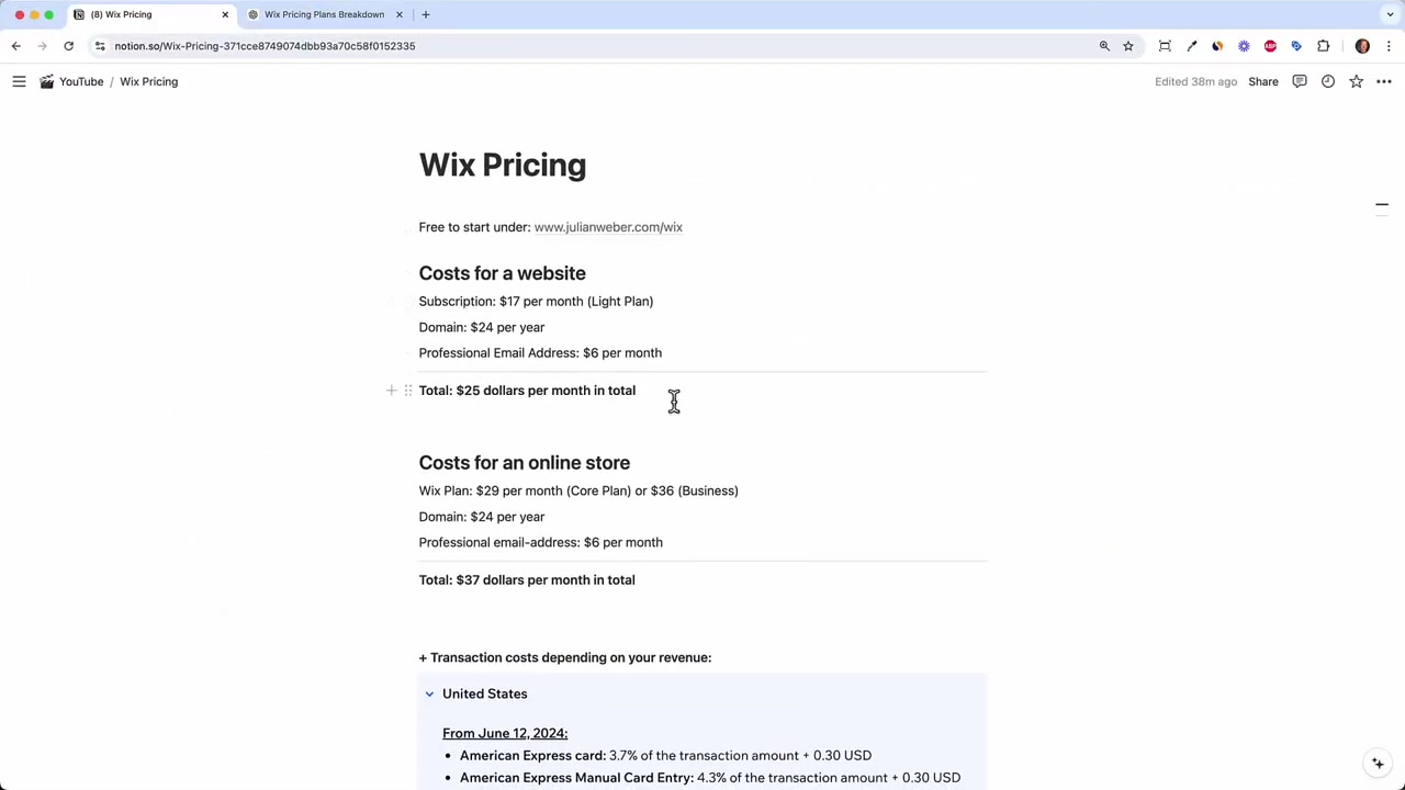 Wix Premium Prix 2026 : Combien Coûte la Création d'un Site Web avec Wix ?