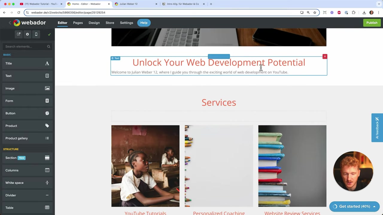 Comment créer un site web avec Webador | Tutoriel Complet en Français