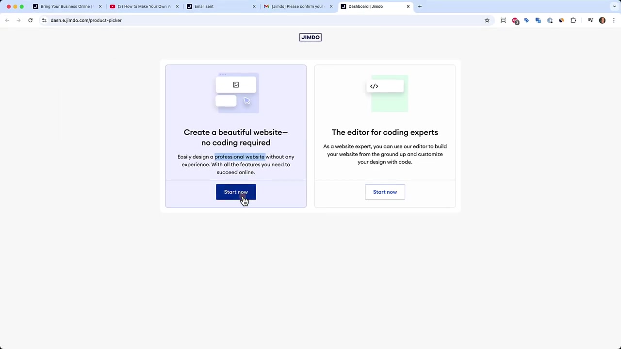 Jimdoでウェブサイトを作る方法(2026年完全ガイド)