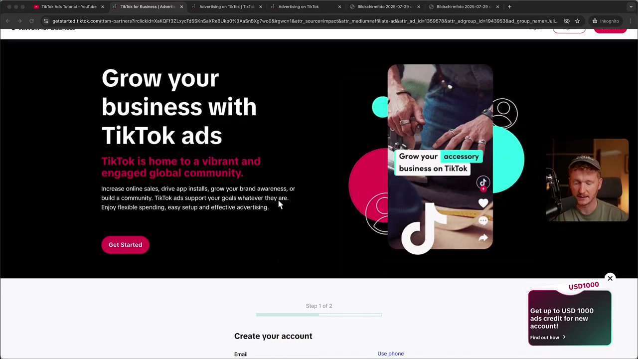 Lancer des publicités TikTok en 7 min – Tutoriel en français