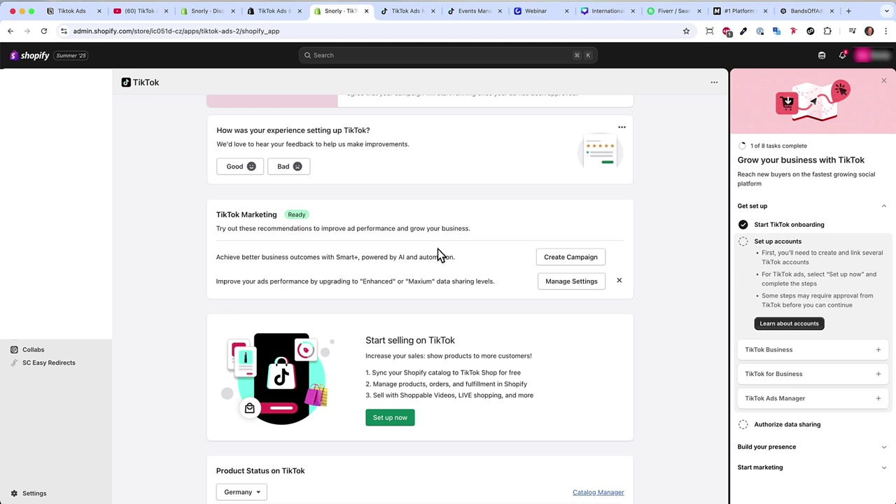 Come creare campagne pubblicitarie su TikTok per il tuo ecommerce (Shopify)