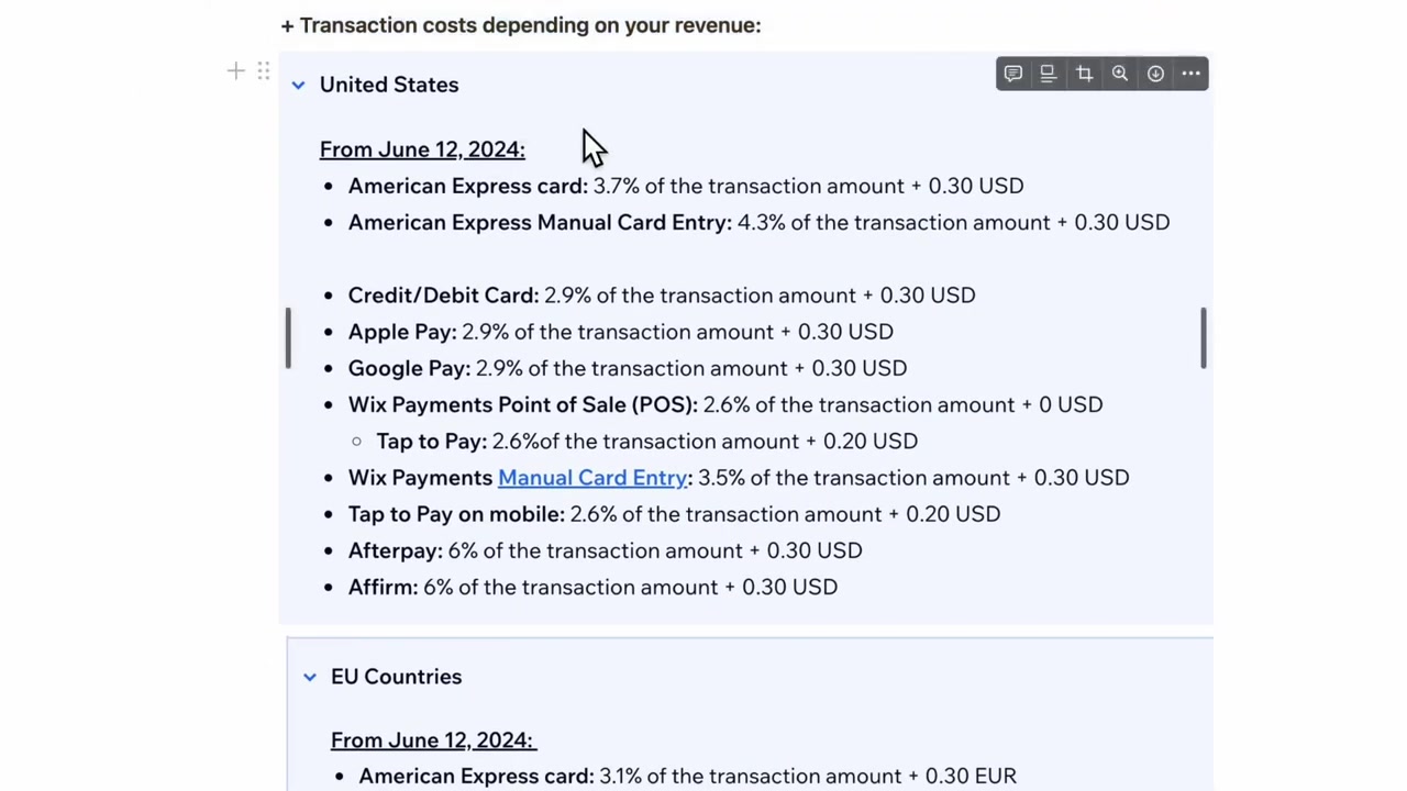 Planos de preços do Wix: quanto custa criar um site do Wix?