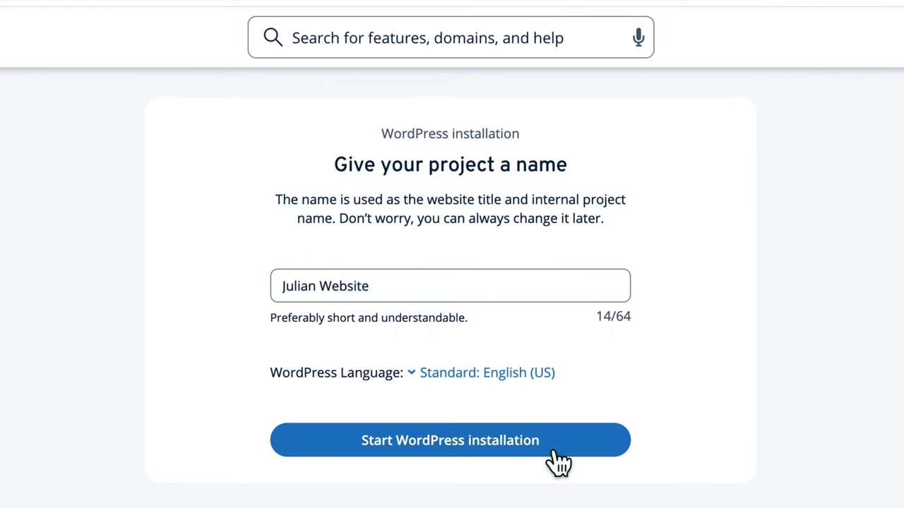Hur man installerar WordPress på Ionos | Ionos WordPress Tutorial