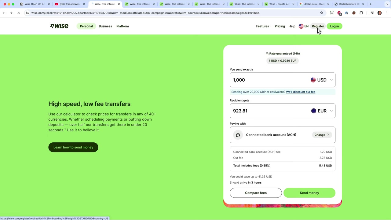 Cómo Abrir una Cuenta Bancaria en Wise (2026) | Tutorial Completo de Registro