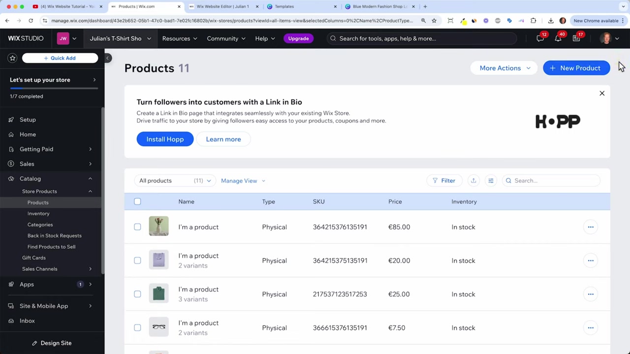 Maak je eigen webshop in Wix – Complete Tutorial voor Beginners