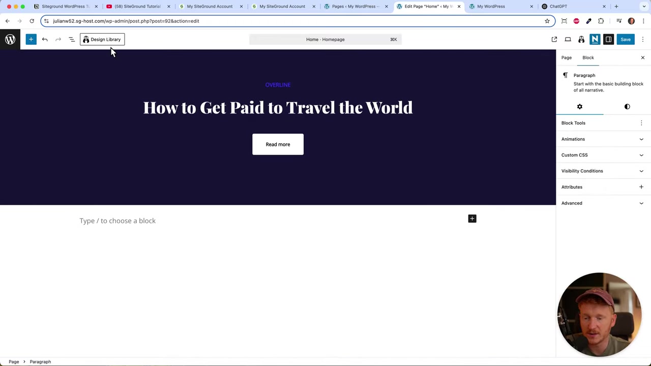 SiteGround WordPress Tutorial – How to Setup Your WordPress Website in 2026