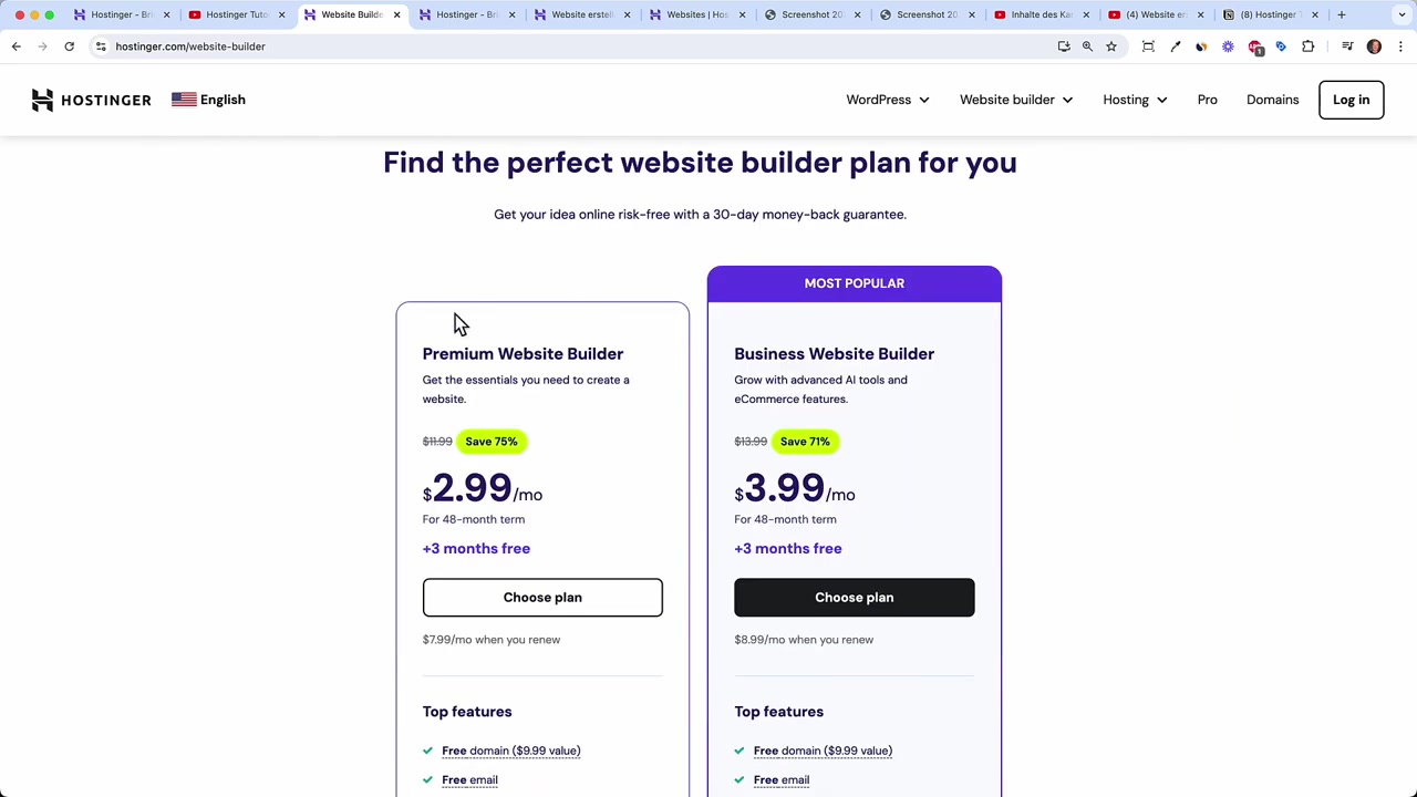 Maak een Website met de AI Website Builder van Hostinger – Stap voor Stap Handleiding