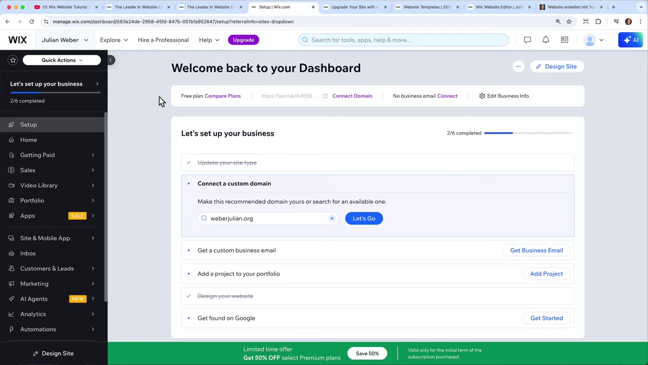 Wix Réduction : Comment obtenir une offre sur votre plan Wix