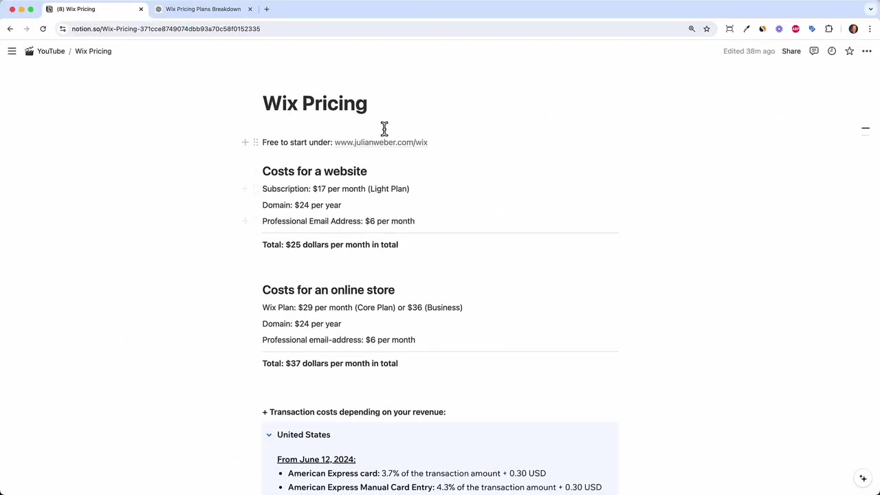 Planes de precios de Wix en 2026: ¿Cuánto cuesta crear una web?